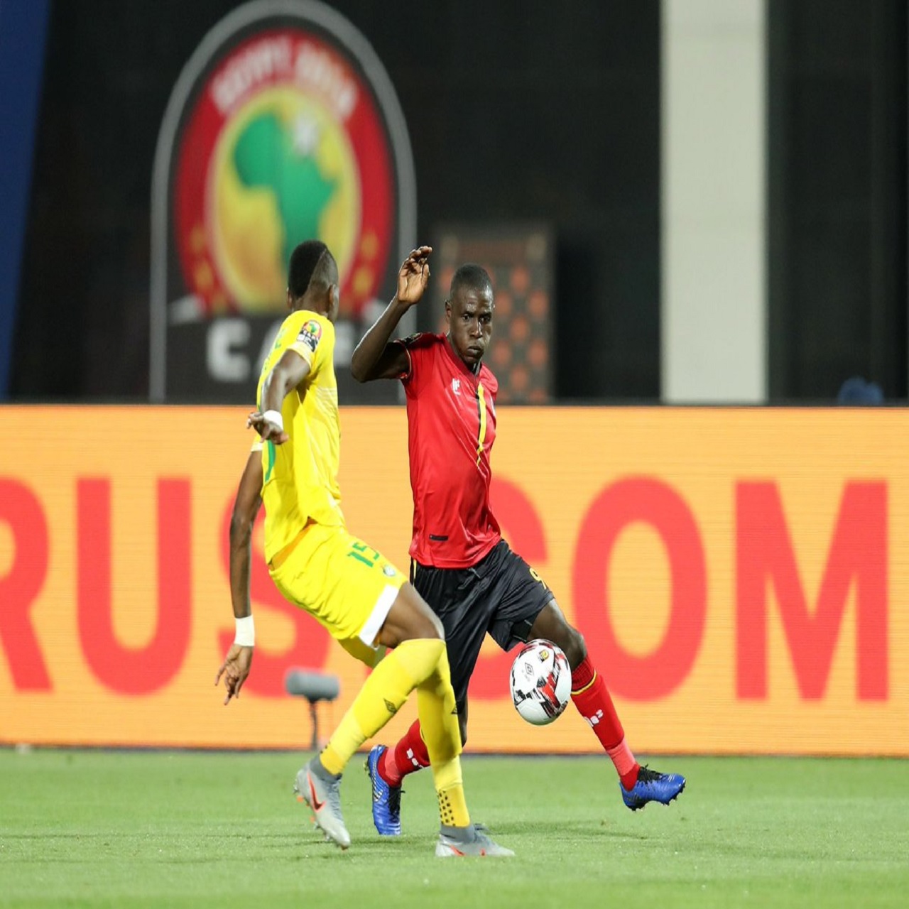 التعادل الإيجابي يحسم مباراة أوغندا ضد زيمبابوي