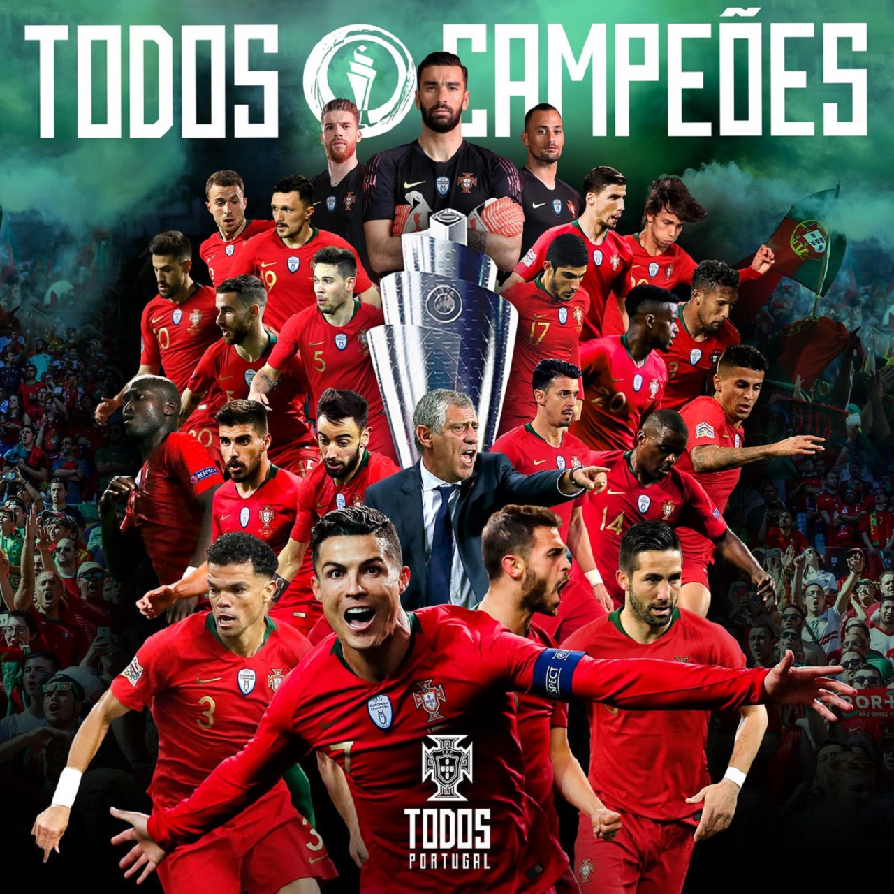 منتخب البرتغال بطلًا لـ دوري الأمم الأوروبية