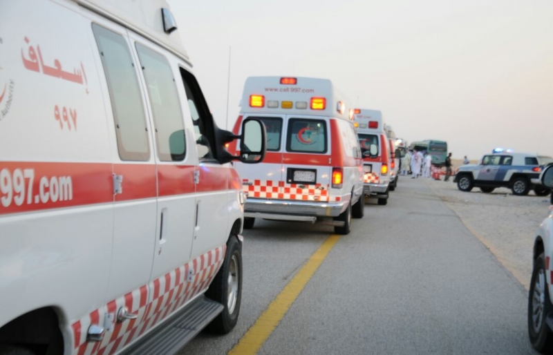إصابات بحادث مروري في مكة