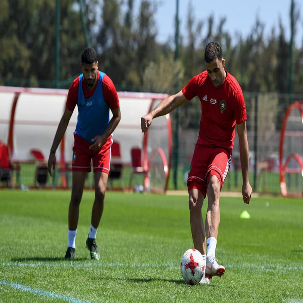 خماسي الدوري السعودي أمل المغرب في الكان