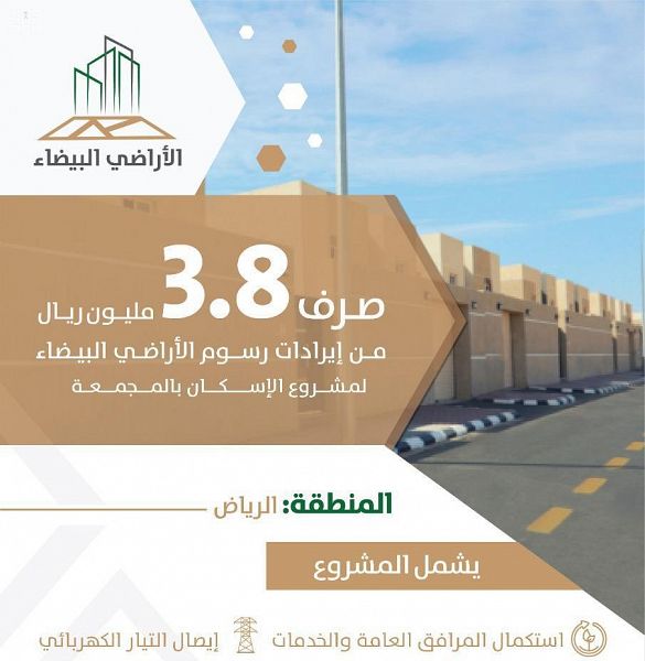 3.8 مليون ريال لتطوير إسكان المجمعة