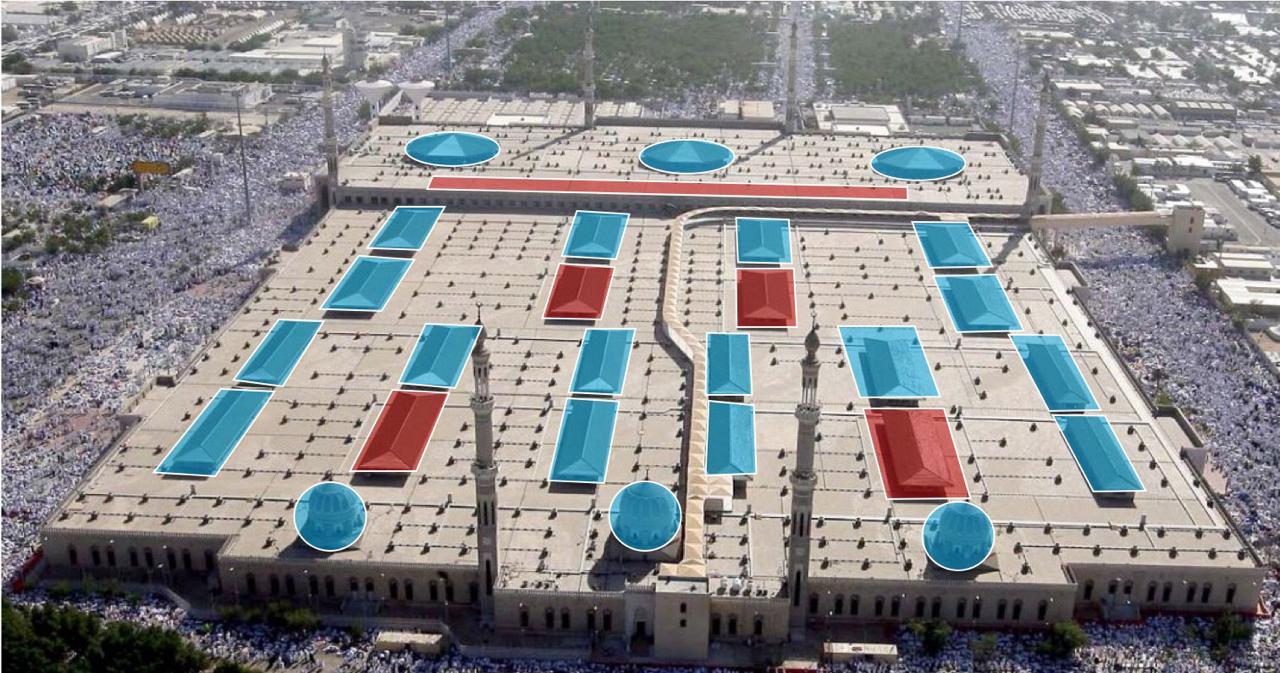 إنجاز أكبر مشروع لأنظمة التكييف بمسجدي نمرة والخيف