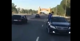 فيديو.. تصادم مروع بسبب تهور سائق