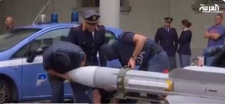 فيديو.. صاروخ قطري بوكر إرهابيين في إيطاليا