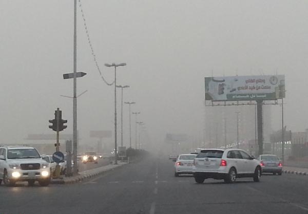  عوالق ترابية على منطقة نجران