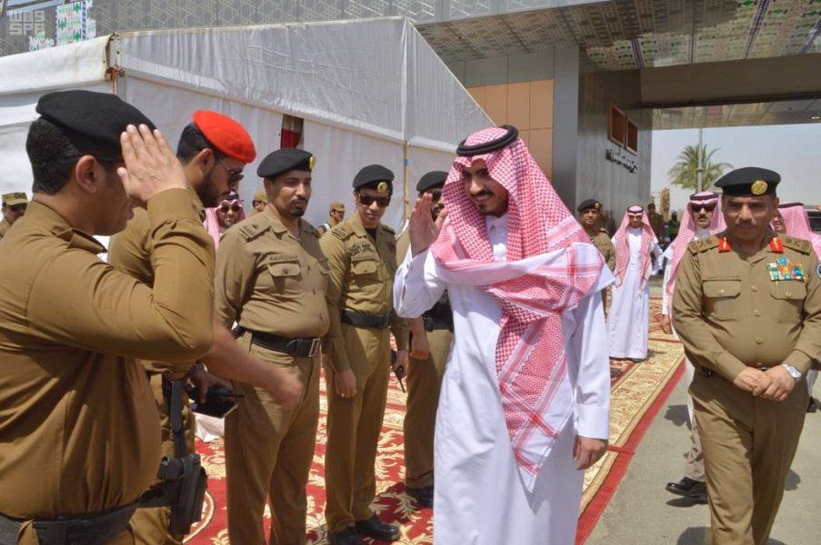 نائب أمير مكة يتفقد نقطة فرز الشميسي