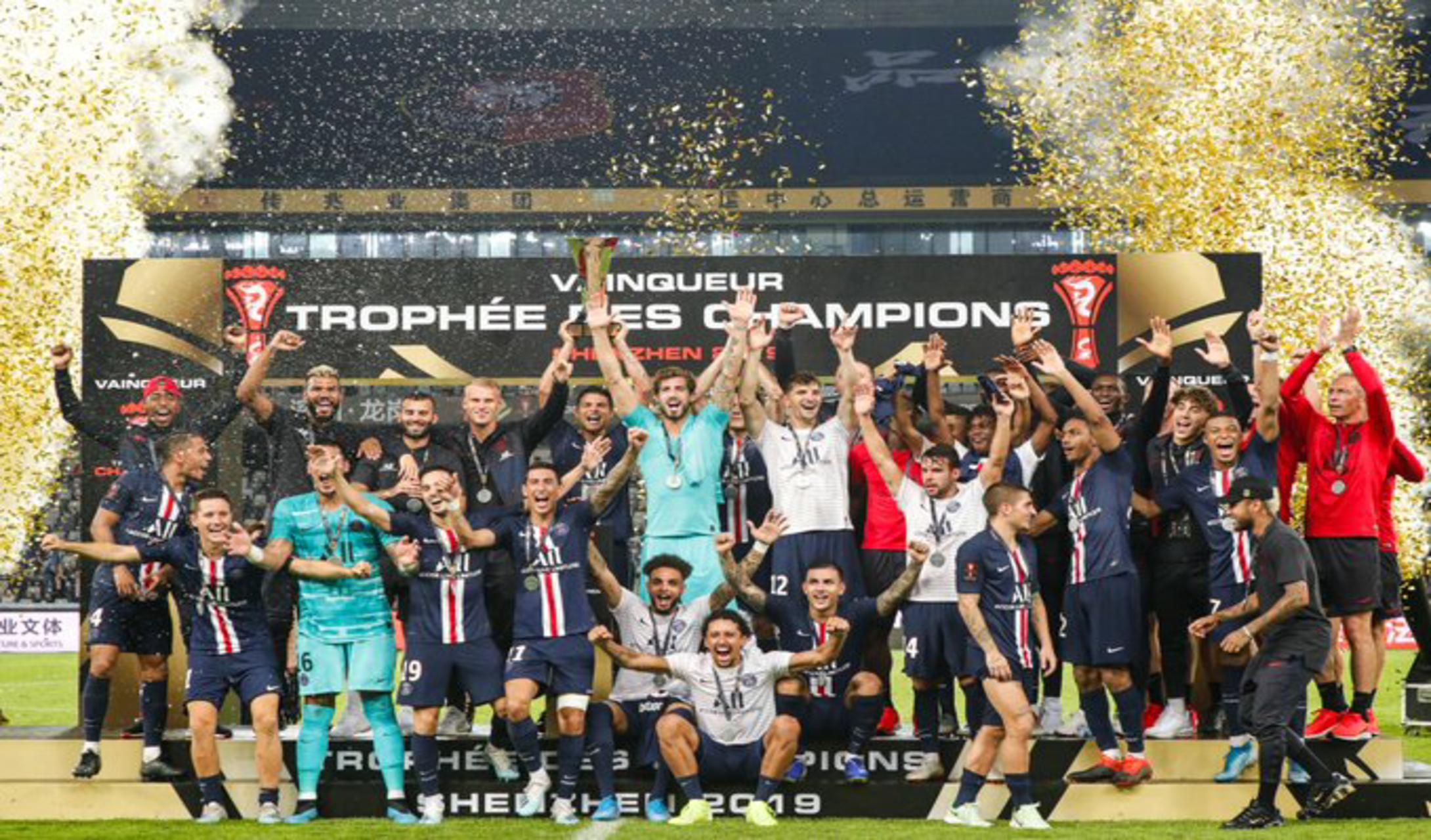 باريس سان جيرمان بطلًا لـ كأس الأبطال الفرنسي