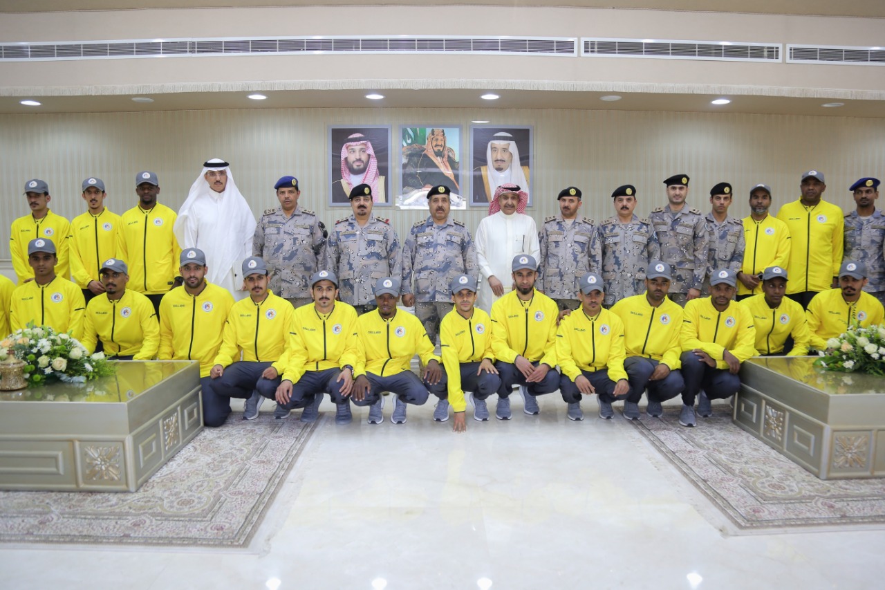 الفريق البلوي يشيد بأداء فريق حرس الحدود لكرة القدم