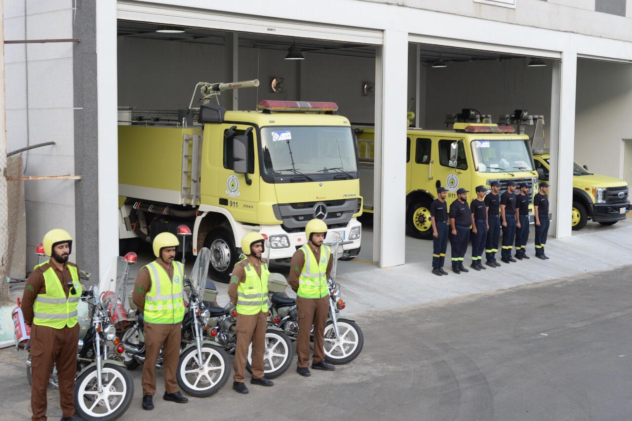 العميد الخريف: المدني لديه تقنياته الحديثة لمواجهة أي طارئ بالحج