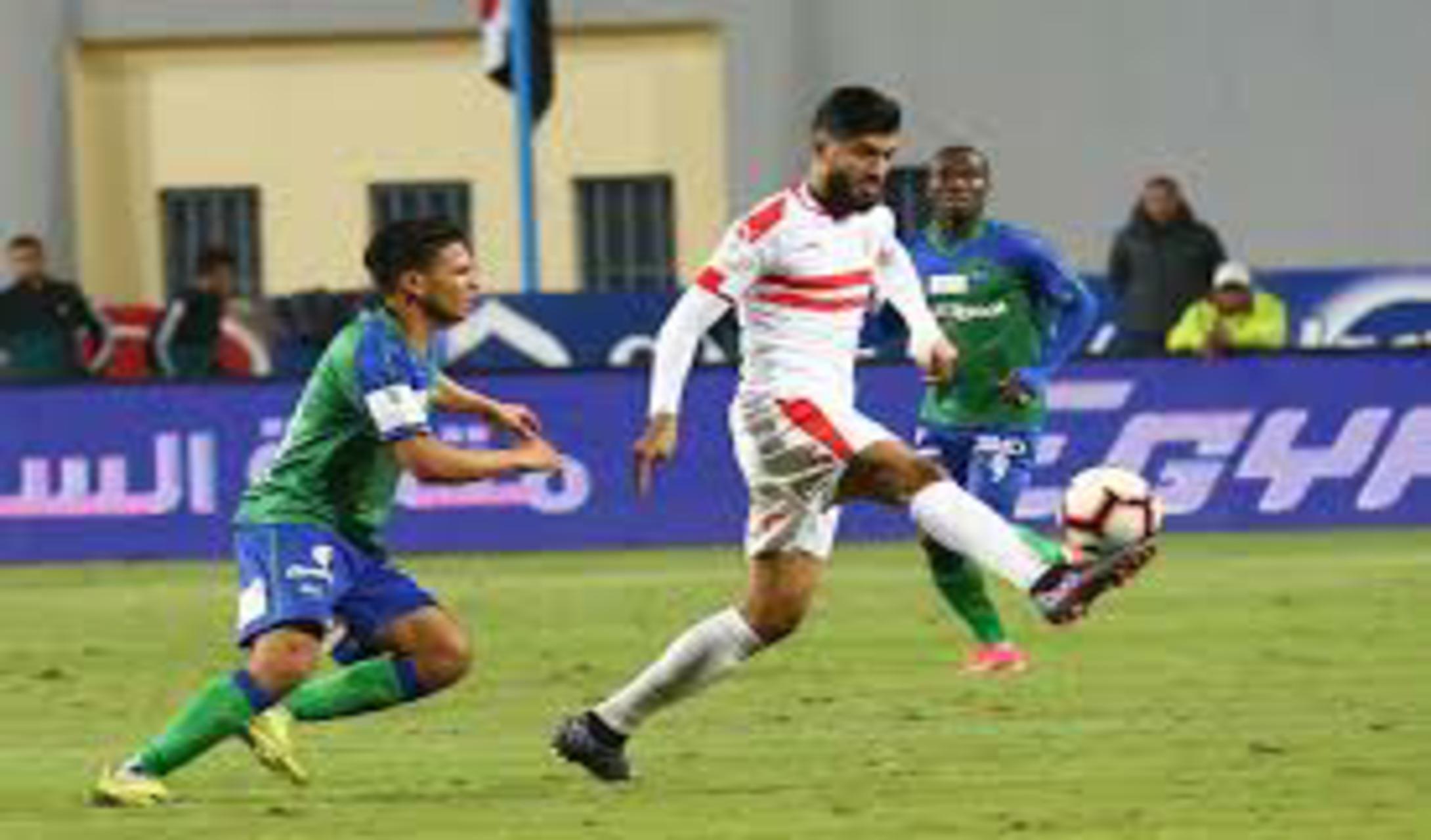 الأخطاء التحكيمية تُثير الجدل في لقاء الزمالك ضد مصر المقاصة