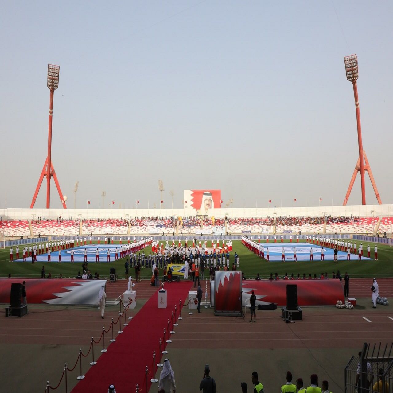 استاد البحرين الوطني يحتضن مباراة السعودية واليمن