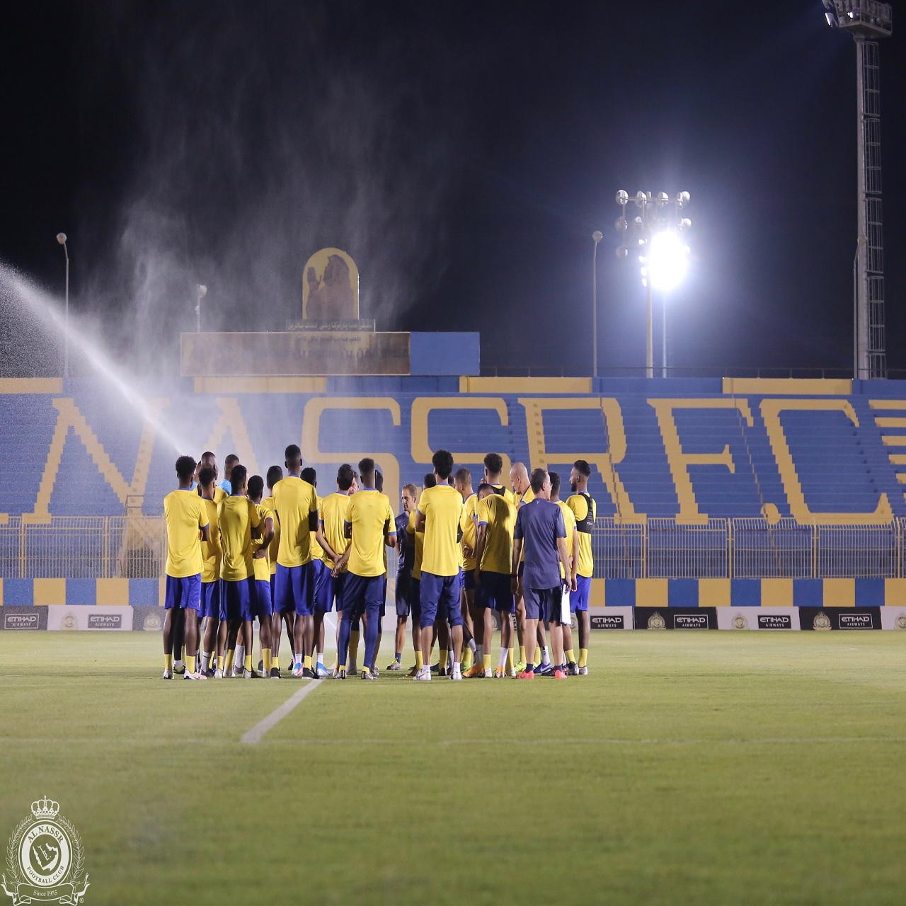 النصر يختتم استعداداته لمواجهة ضمك