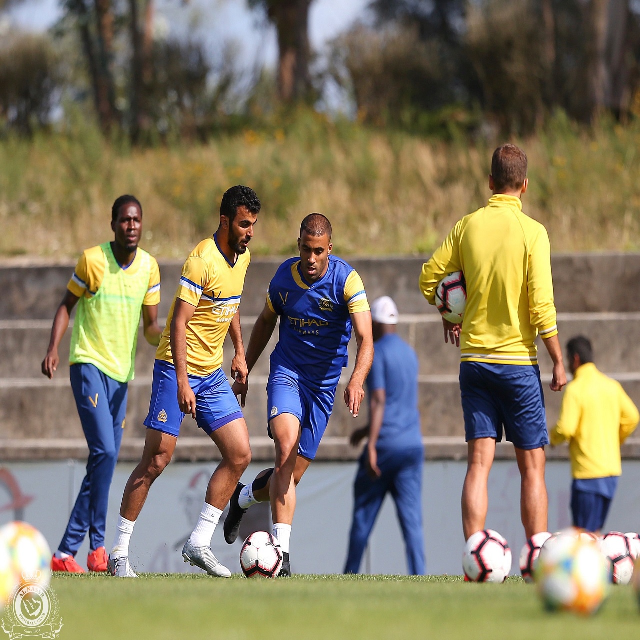 النصر يستأنف تدريباته بعيدًا عن العيون