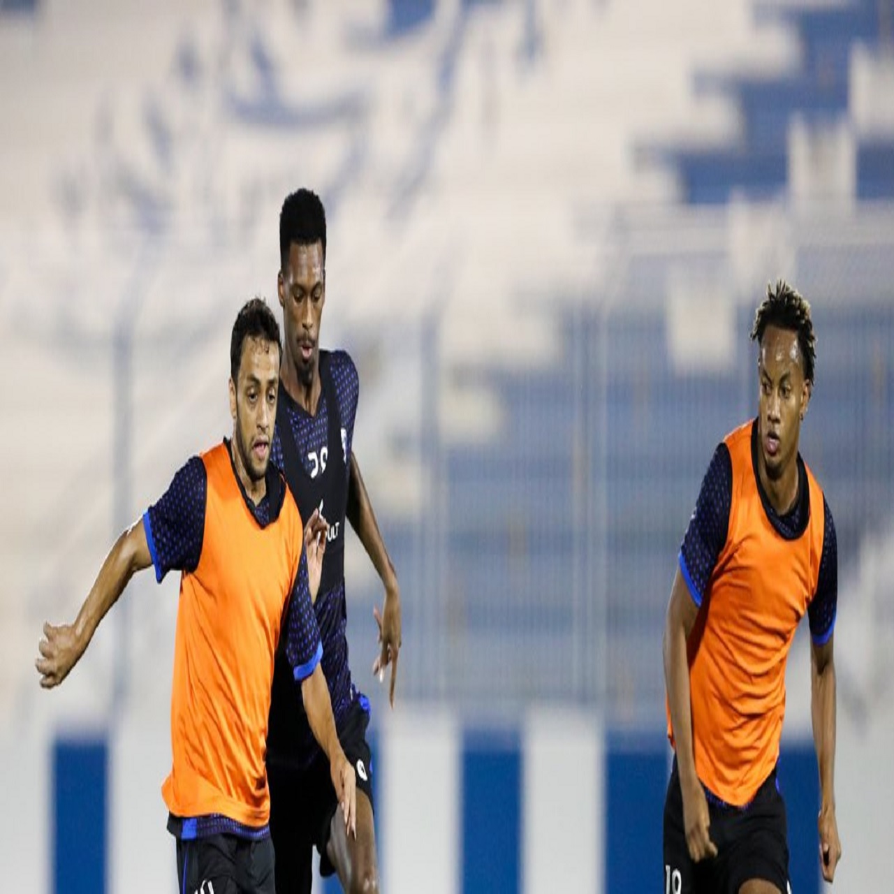 الهلال يستعد لمباراة أبها بمشاركة كردي