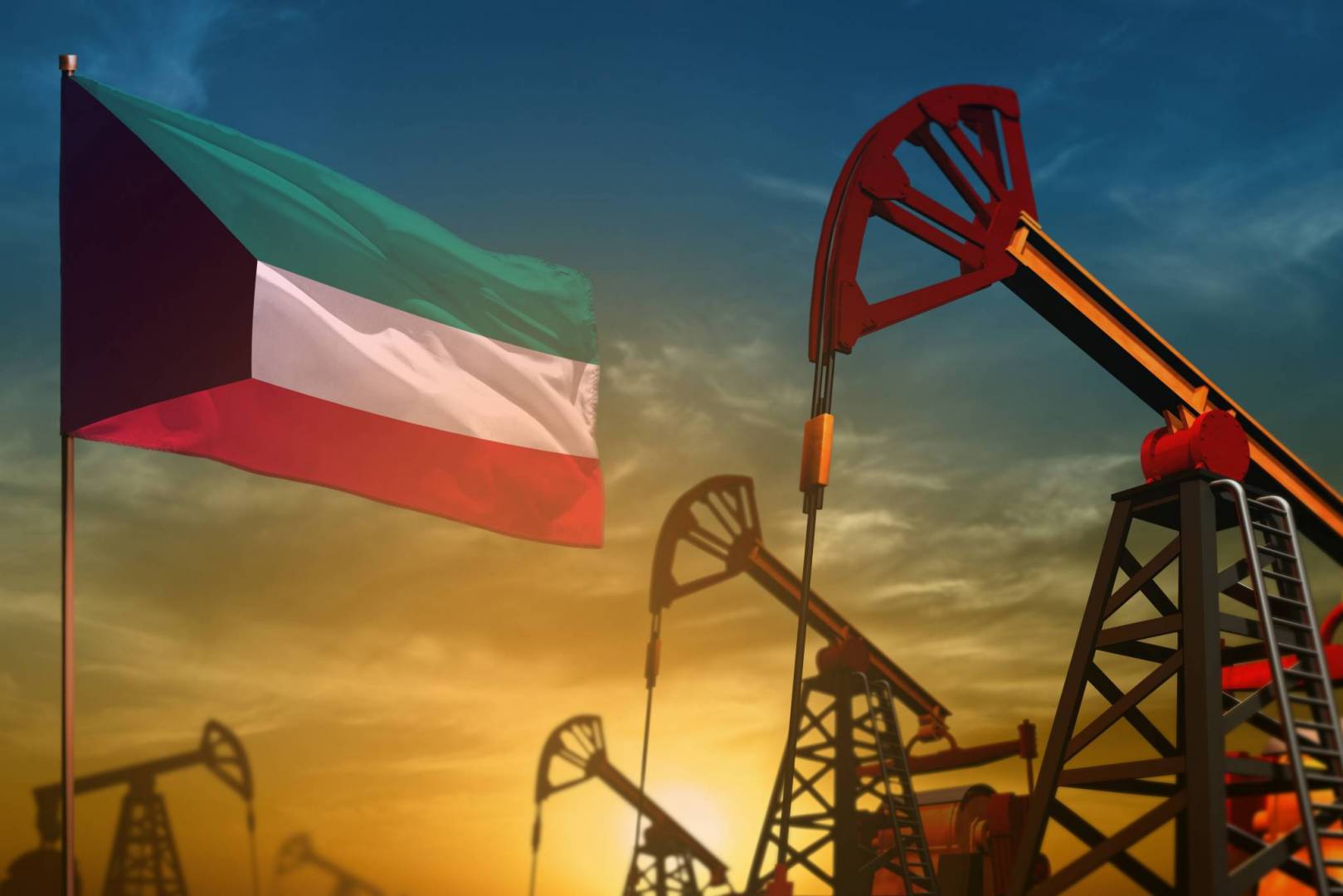 القطاع النفطي الكويتي يرفع درجة الاستعداد إلى القصوى