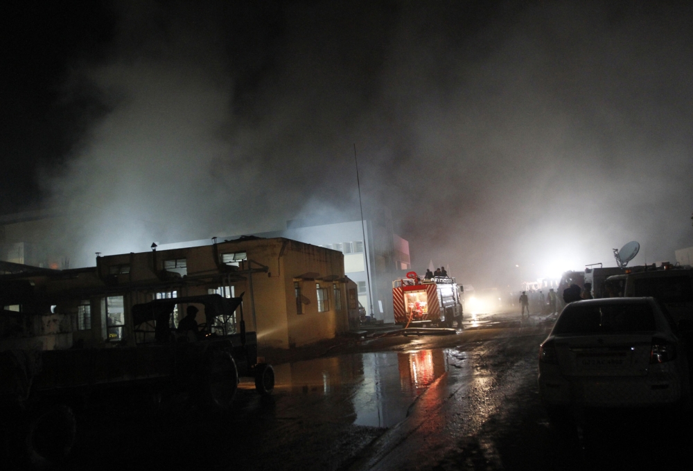 مصرع 21 شخصًا في حريق بمصنع للألعاب النارية بالهند