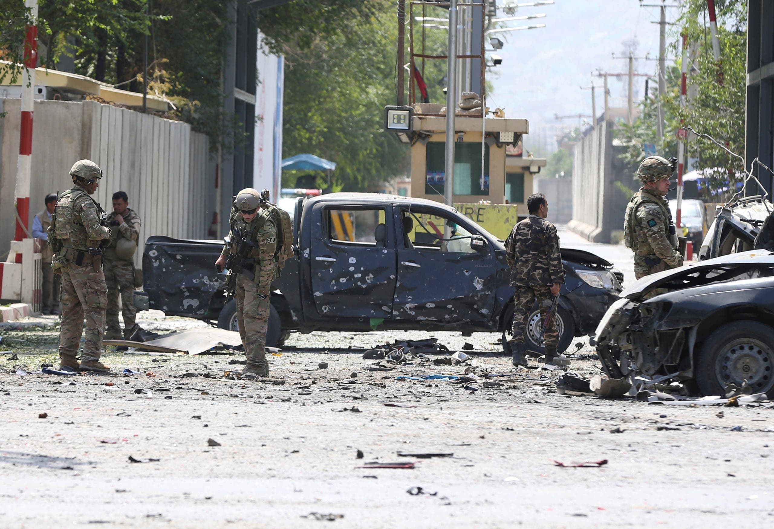 مقتل 4 من القوات الخاصة الأفغانية في تفجير إرهابي بكابول