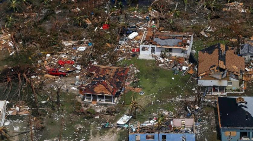 ارتفاع قتلى إعصار دوريان إلى 30 في جزر الباهاما