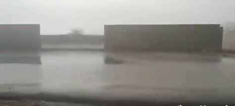 شاهد.. سيول الحماطة شرق محايل عسير