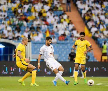 الحزم يُفاجئ #النصر ويفوز بهدف في دوري محمد بن سلمان