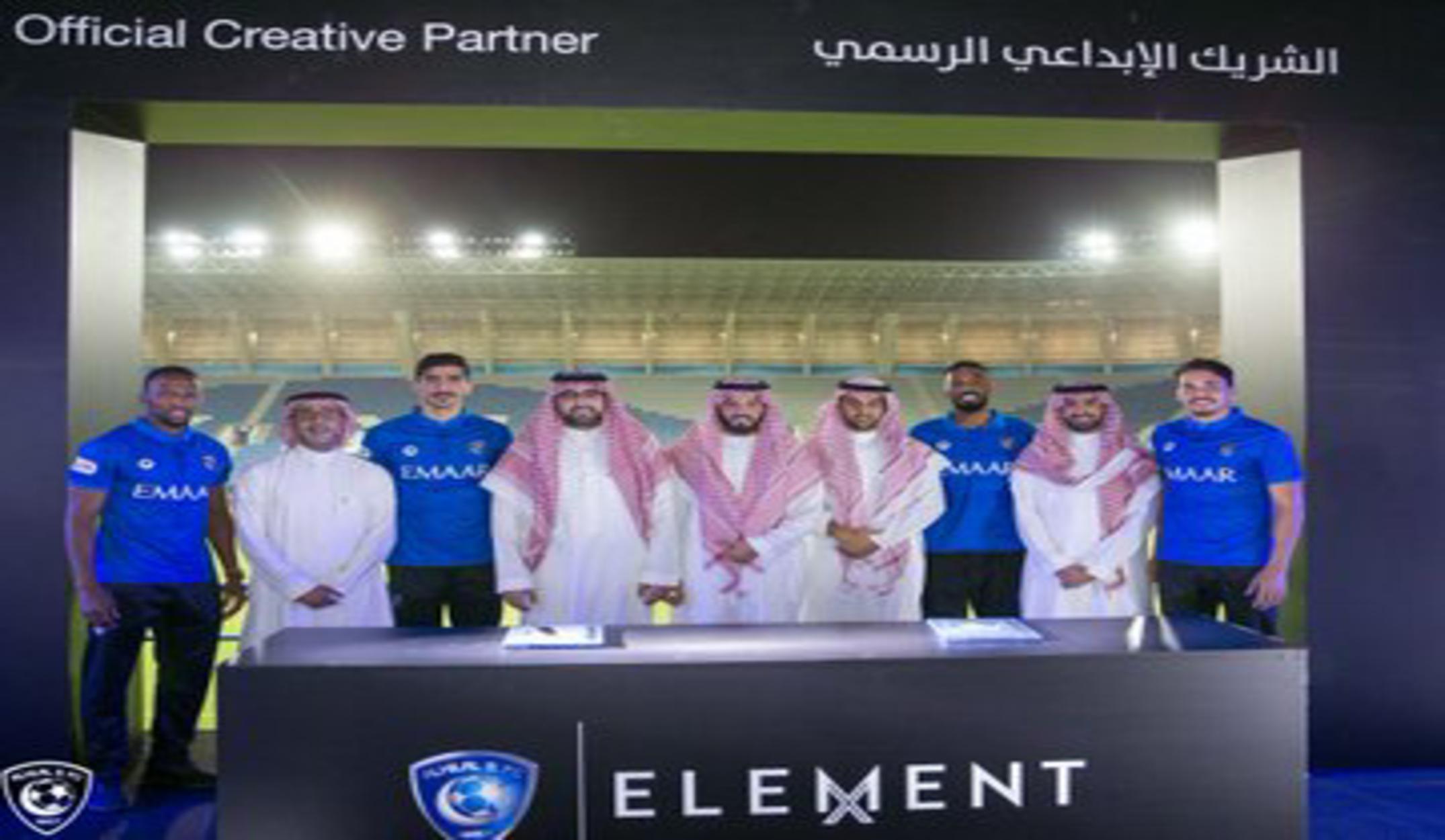 Xelement شريكًا لـ #الهلال