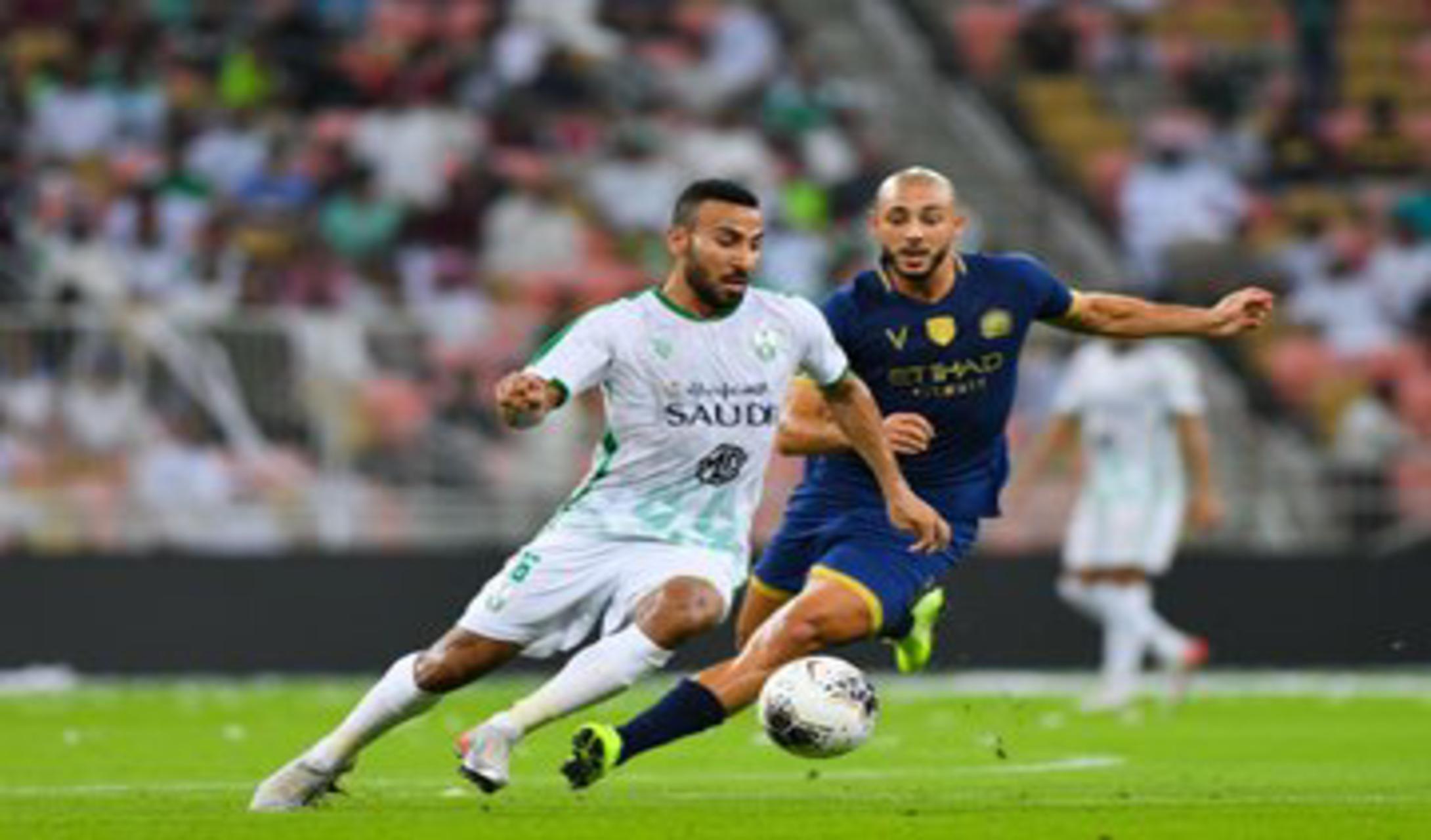 تعادل سلبي بين الأهلي والنصر في الشوط الأول بـ دوري محمد بن سلمان