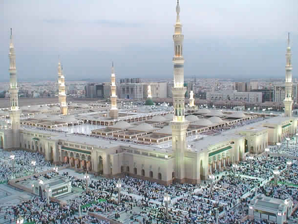 تكثيف الإجراءات الاحترازية في المسجد النبوي لسلامة المصلين