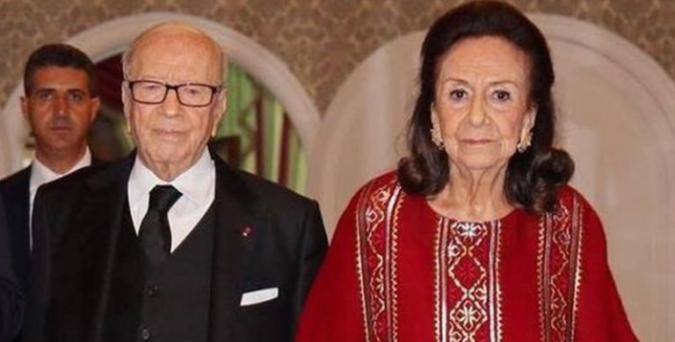 وفاة أرملة الرئيس التونسي الراحل قائد السبسي