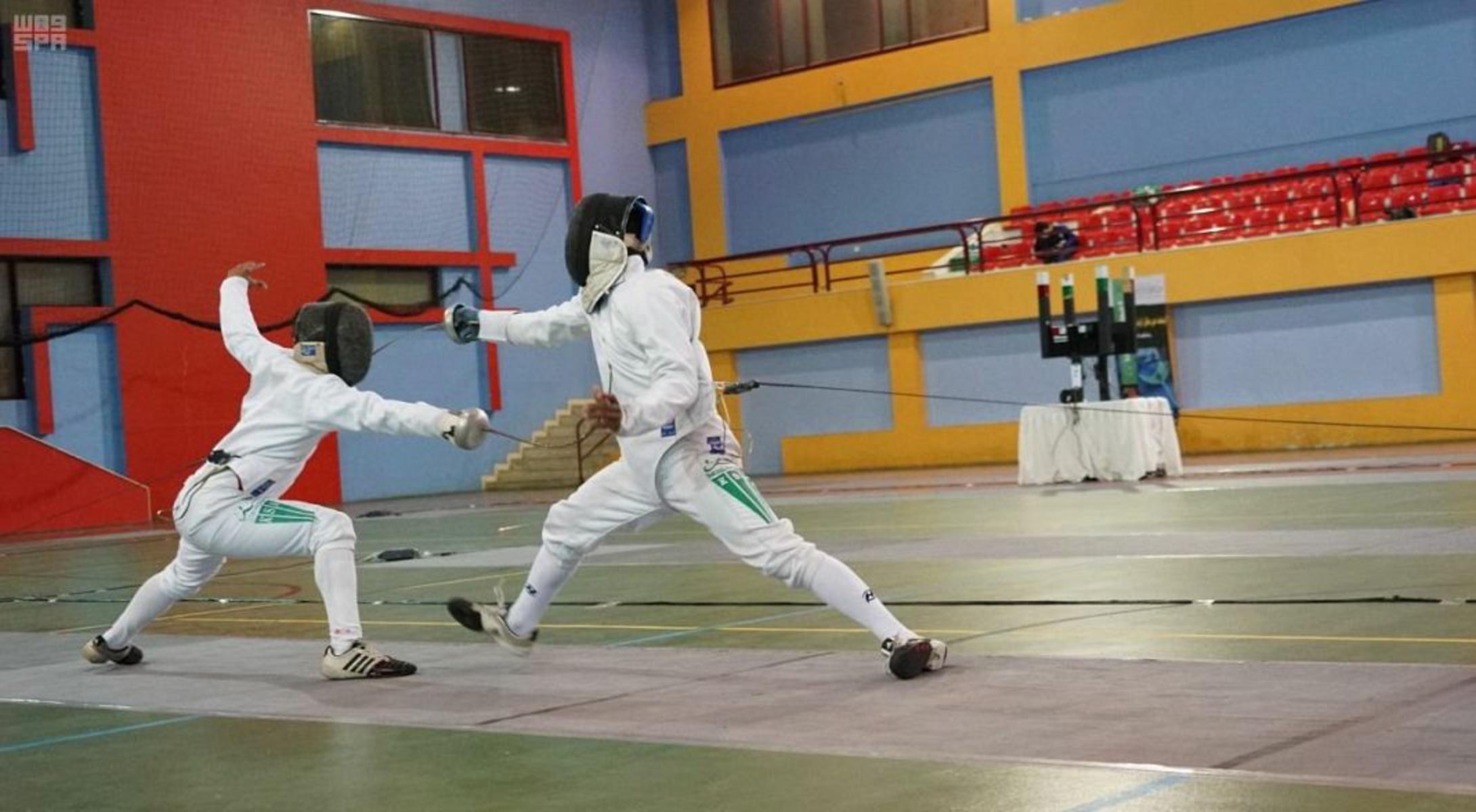 انطلاق بطولة المملكة للمبارزة بمشاركة 80 لاعبًا الجمعة