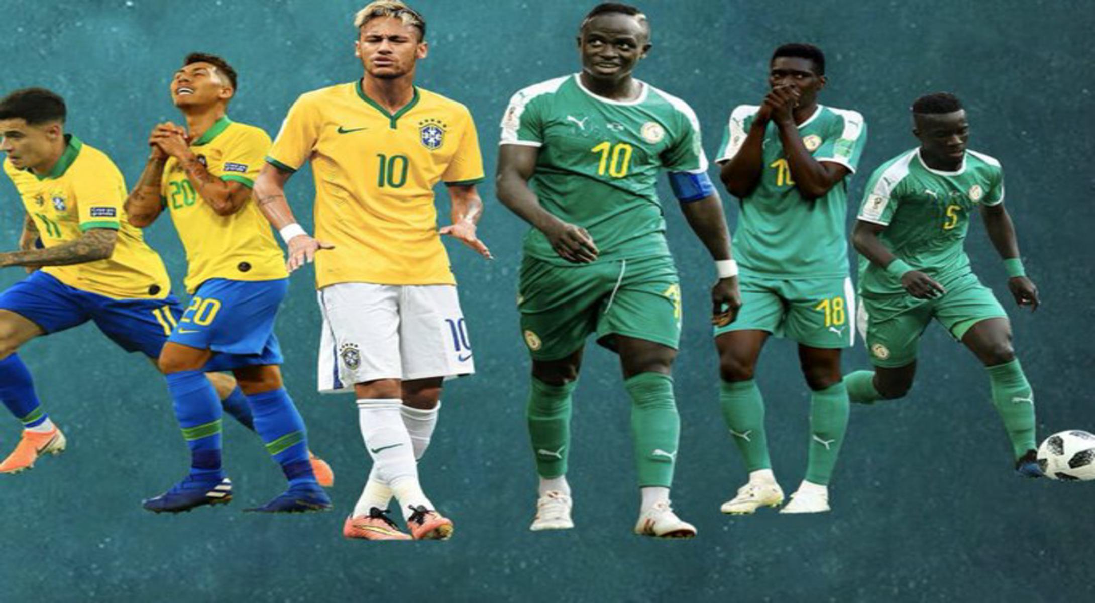 التعادل الإيجابي يحسم ودية البرازيل ضد السنغال