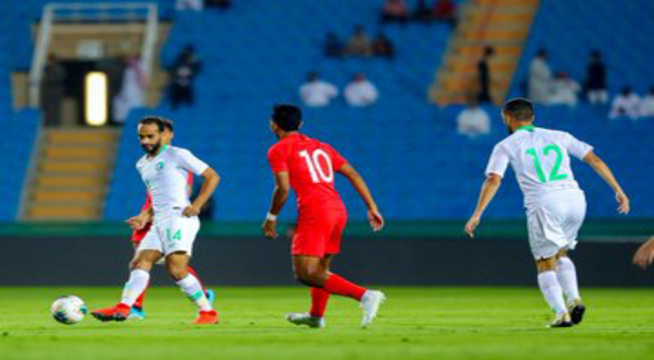 المنتخب السعودي يعزف السيمفونية ويهزم سنغافورة بثلاثية