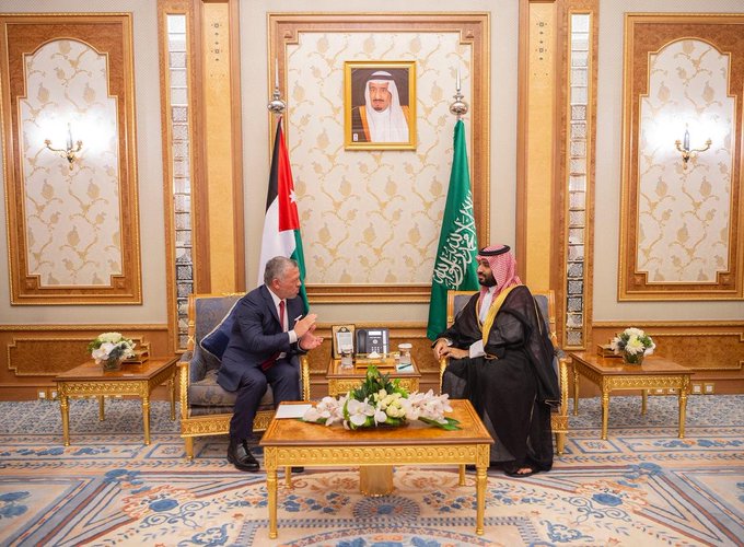 الأمير محمد بن سلمان يبحث مع ملك الأردن تعزيز العمل المشترك