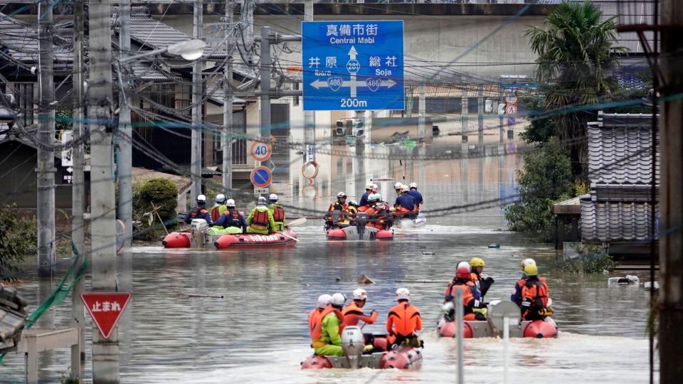 أمطار غزيرة تضرب اليابان.. 13 قتيلًا ومفقودًا حتى الآن