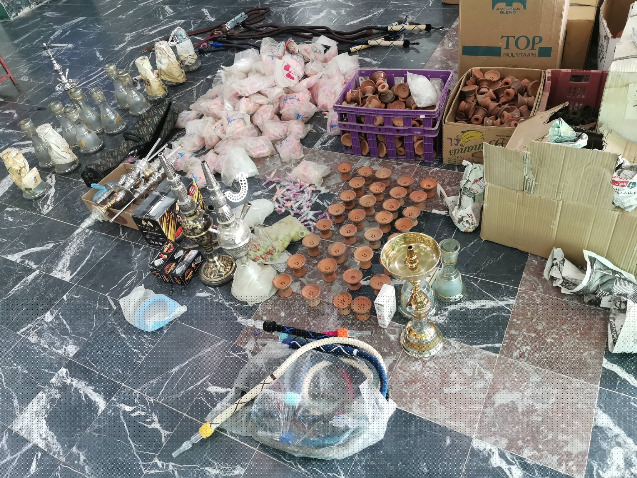 تنباك وسجائر ومعسل منتهي الصلاحية ضمن مصادرات بلدية الدواسر