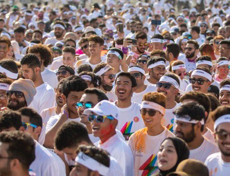سباق الألوان يحقق رقمًا قياسيًّا في بوليفارد الرياض