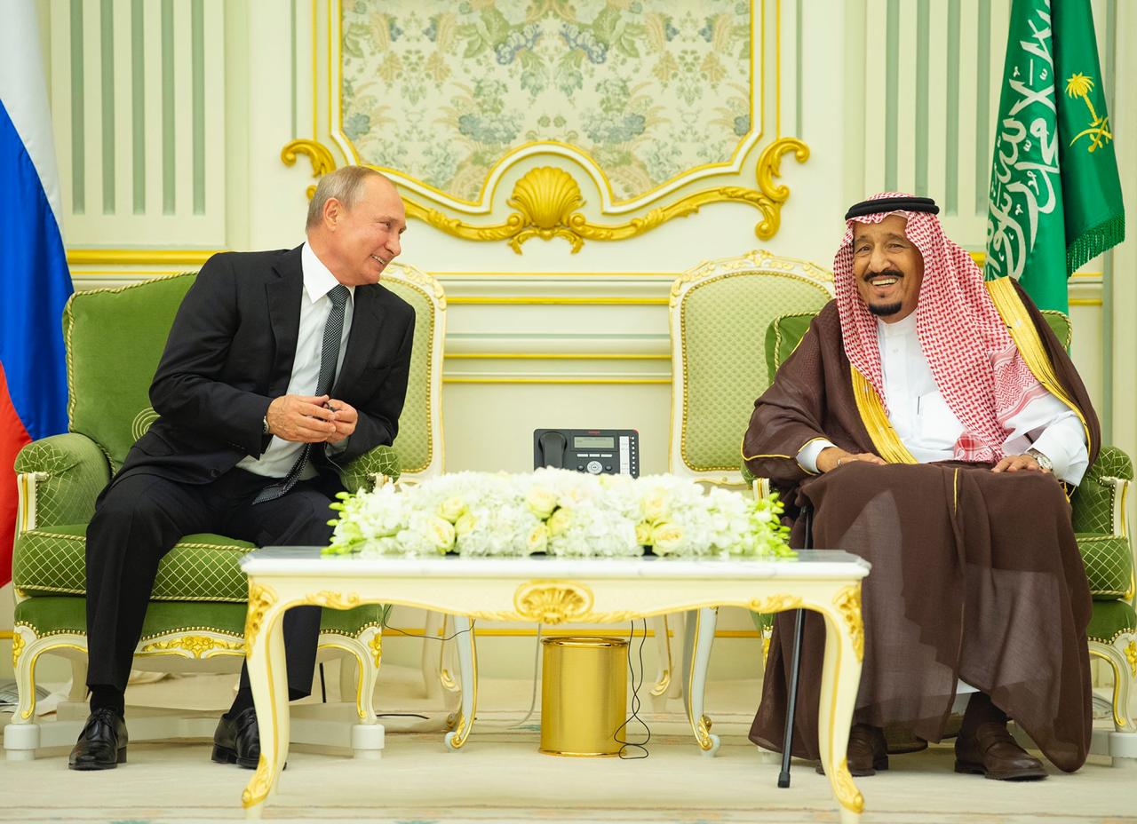 بوتين : أنا ممتن جدًا للملك سلمان وولي العهد لدعم أسواق النفط
