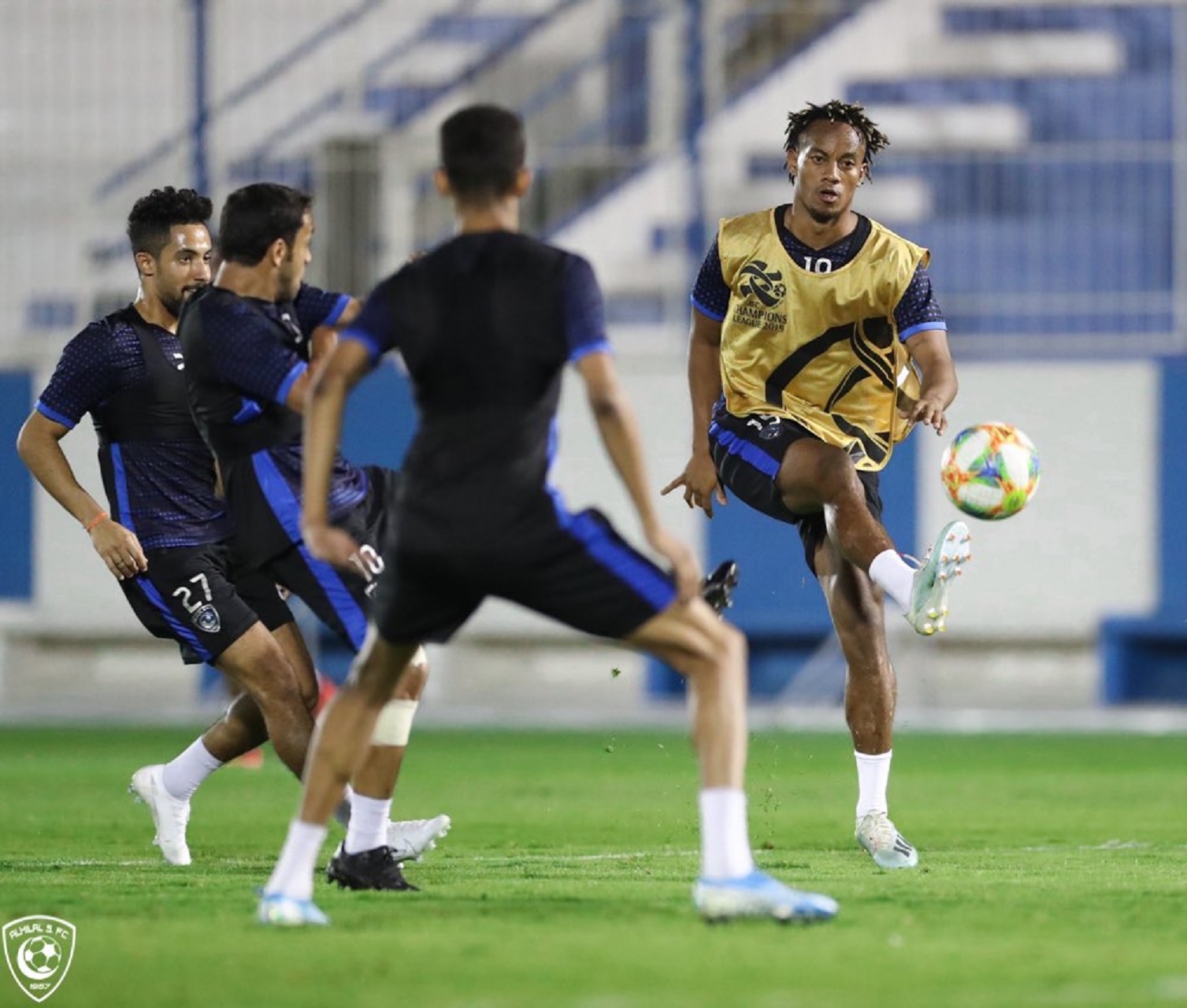 الشلهوب وكاريلو جاهزان لمباراة الهلال ضد السد