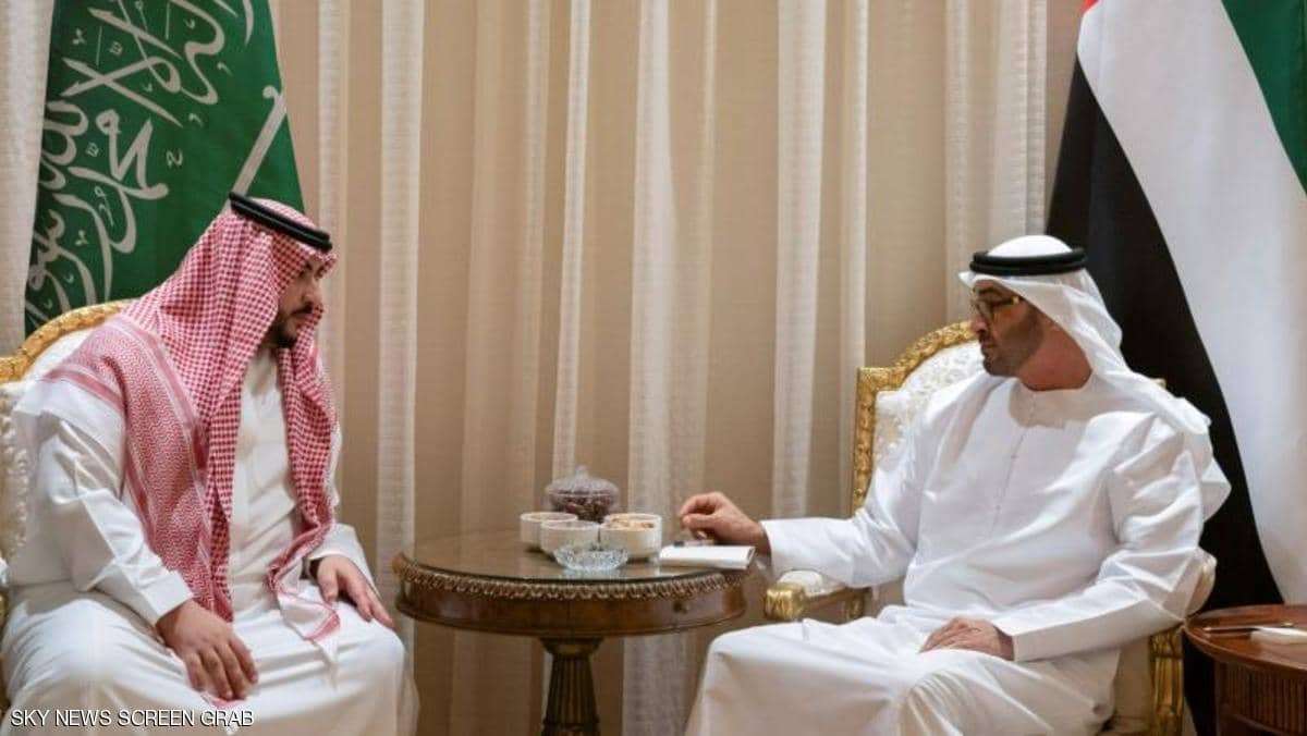 تفاصيل لقاء خالد بن سلمان ومحمد بن زايد في أبو ظبي