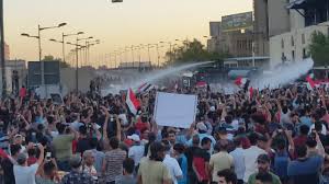 لقاء المحتجين في العراق والحلبوسي ينتهي بوعد ولائحة
