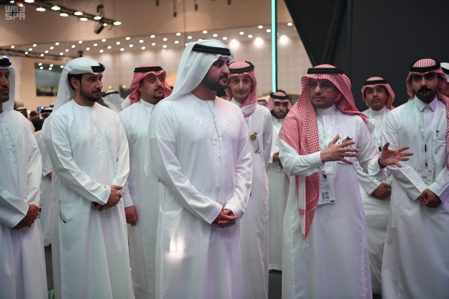 لقطات من زيارة نائب حاكم دبي لجناح الداخلية في جايتكس
