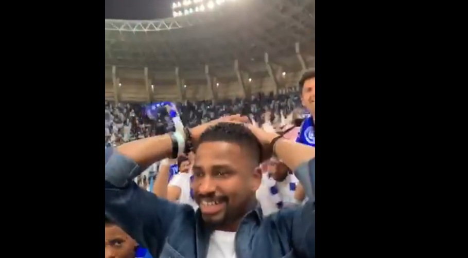 دموع ناصر الشمراني تُزين فوز #الهلال