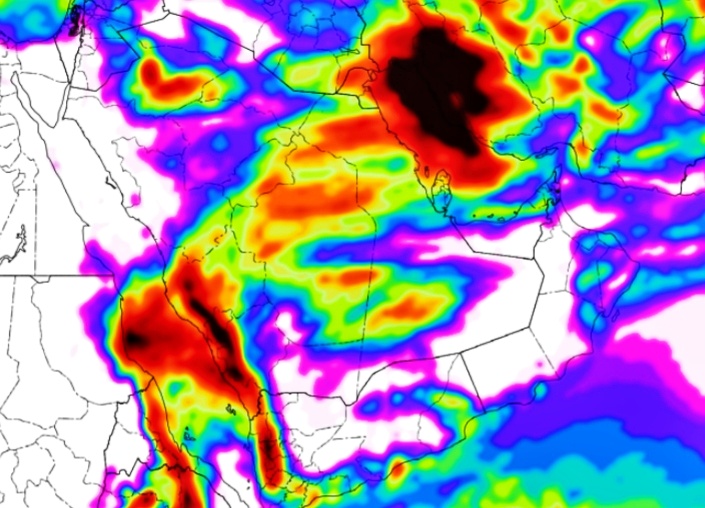 مشهور لـ”المواطن” : أمطار وبرد بهذه المناطق