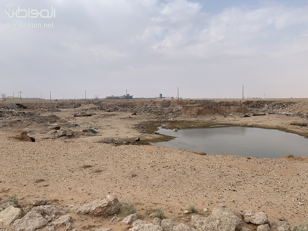 صور.. “المواطن” توثق مستنقعات الموت في حفر الباطن