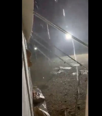 فيديو.. عاصفة قوية تجتاح أجزاء من #الكويت