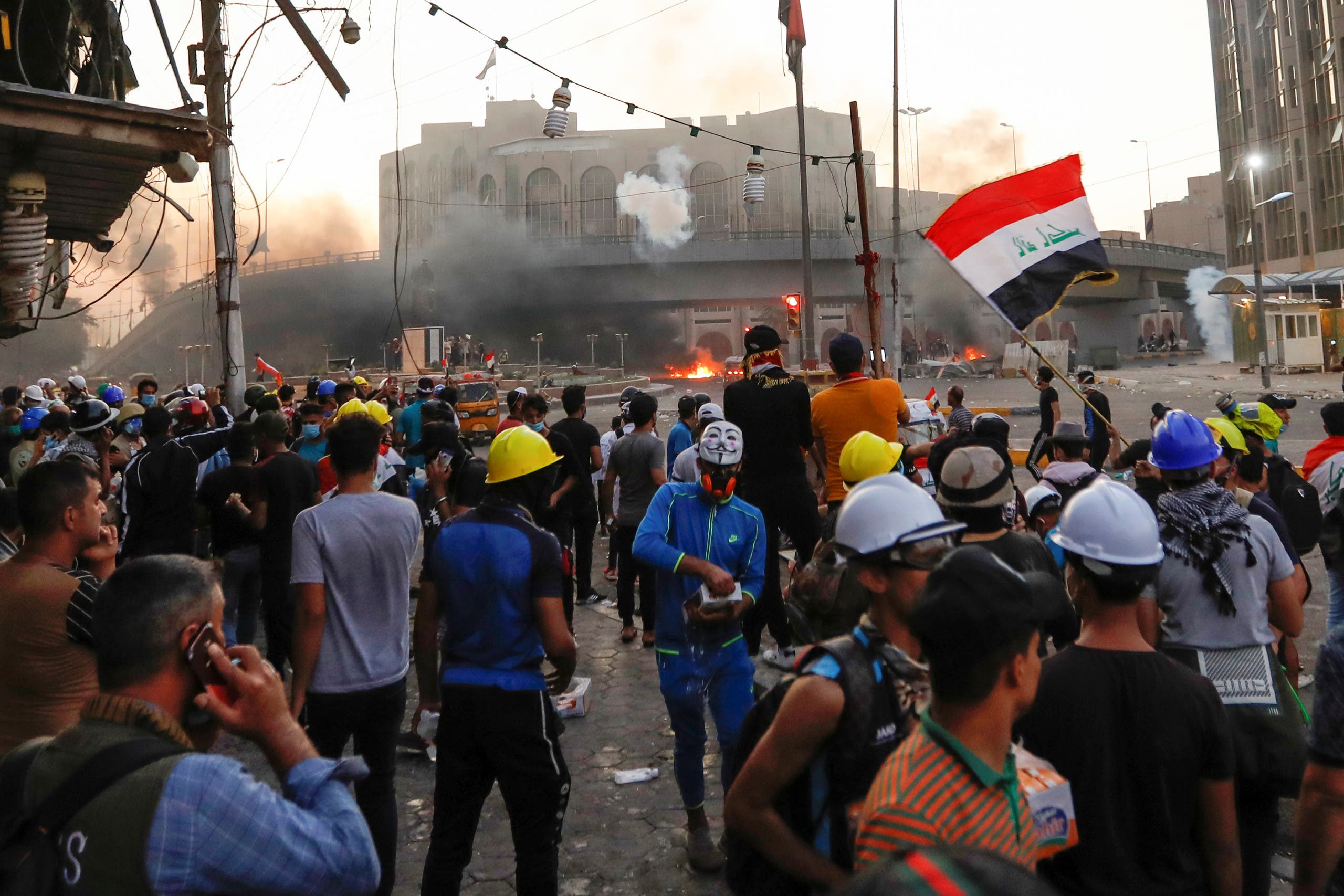 قنصلية إيران في كربلاء مغلقة بأمر الشعب العراقي