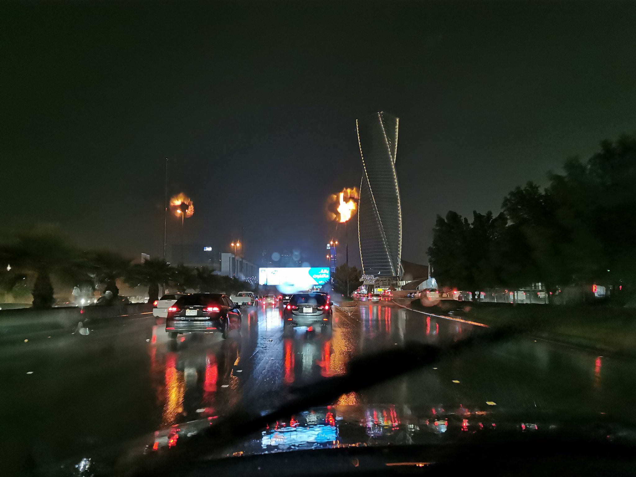 لا احتجاز أو حوادث بسبب أمطار الرياض