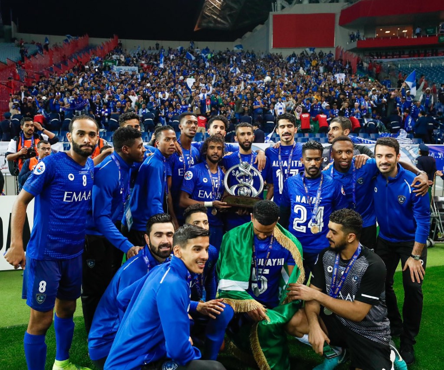 العرفج: #الهلال جعل الرياض عاصمة الكأس الآسيوية