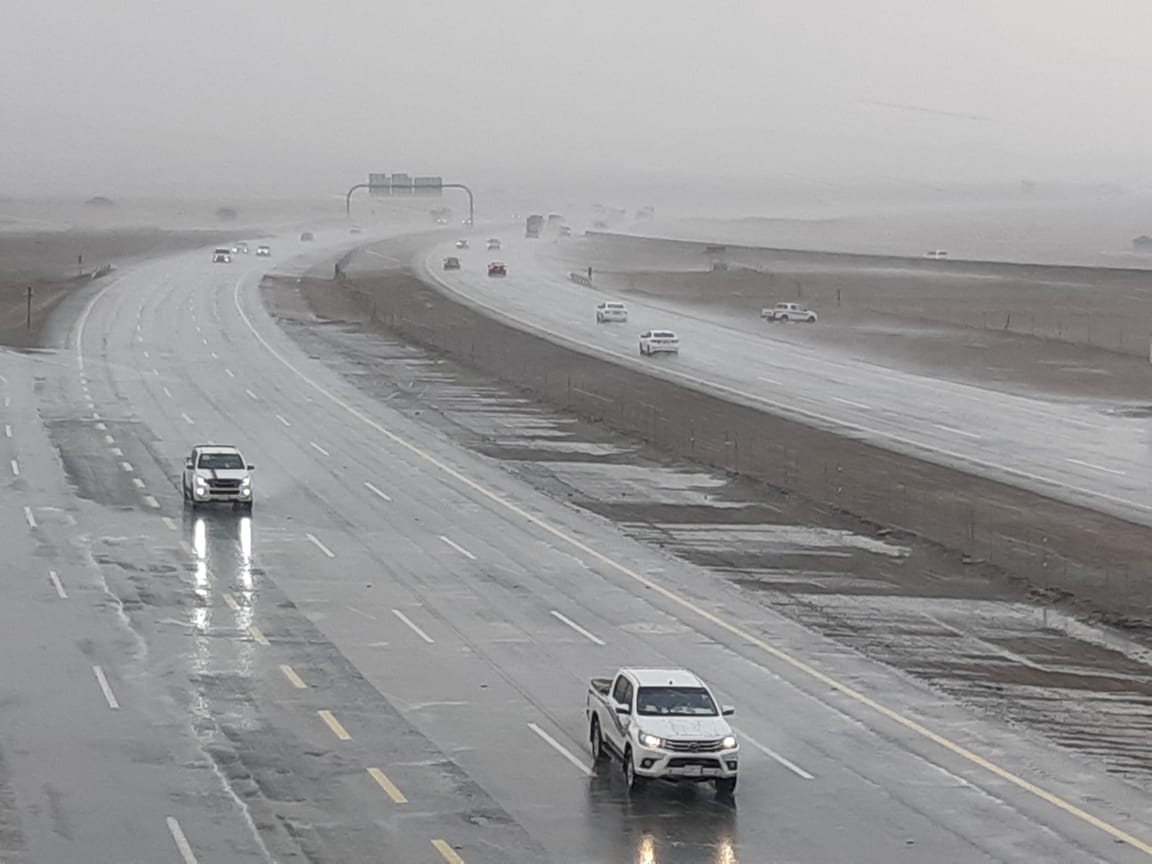 أمطار على ينبع والعلا وبدر وخيبر حتى الـ11 مساء