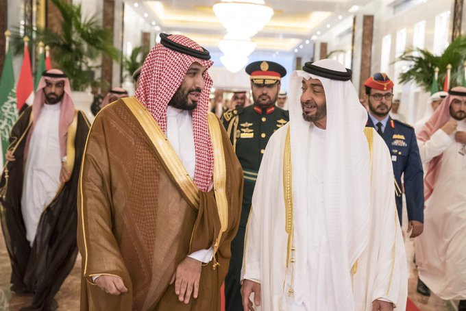 شاهد .. وصول الأمير محمد بن سلمان إلى أبو ظبي