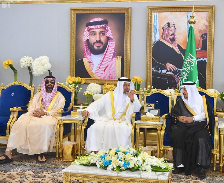 محمد بن زايد يصل المملكة لحضور التوقيع على اتفاق الرياض
